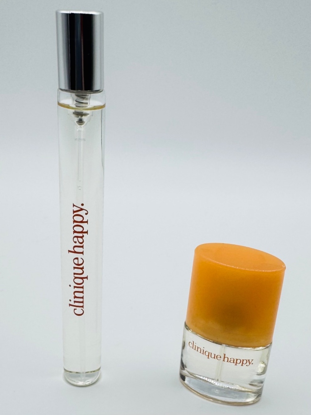 Clinique Happy Set: Purse Size (10 ml) + Travel Size (4 ml)
